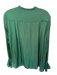 Zadig & Voltaire Size Est M Green Long Sleeve Buttons Top Green / Est M