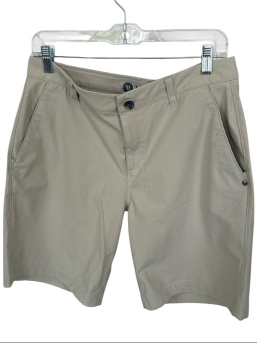 Vuori Size 32 Khaki Polyester Solid Athletic Men's Shorts Khaki / 32