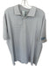 Onward Reserve Size XL Gray & White Polyester Striped Golf Men's Polo Gray & White / XL