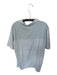 Peter Millar Size L White & Green Polyester Striped Golf Men's Polo White & Green / L