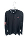 Nike Golf Black & Red Polyester UGA Long Sleeve Golf Men's Pullover Black & Red / XL