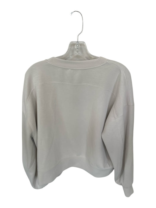 Lululemon Bone Long Sleeve Crew Neck Athletic Poncho Bone / Est M