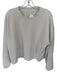 Lululemon Bone Long Sleeve Crew Neck Athletic Poncho Bone / Est M
