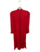 Zadig & Voltaire Size M Red Polyester Long Sleeve neck tie Maxi Dress Red / M