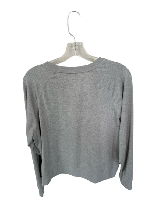 Vuori Size L Gray Long Sleeve Heathered Athletic Sweatshirt Gray / L