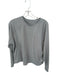 Vuori Size L Gray Long Sleeve Heathered Athletic Sweatshirt Gray / L