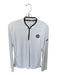 Onward Reserve White & Black Polyester UGA Half Zip Athletic Men's Pullover White & Black / L