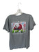 Onward Reserve Size M Gray & Red Cotton UGA Men's T-Shirt Gray & Red / M