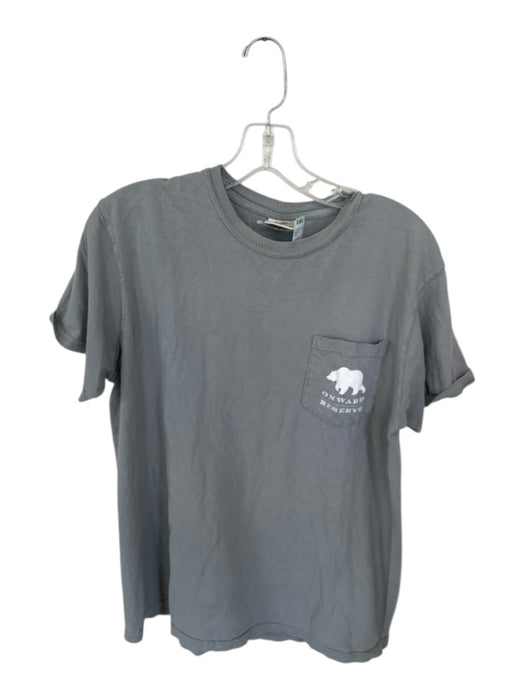 Onward Reserve Size M Gray & Red Cotton UGA Men's T-Shirt Gray & Red / M