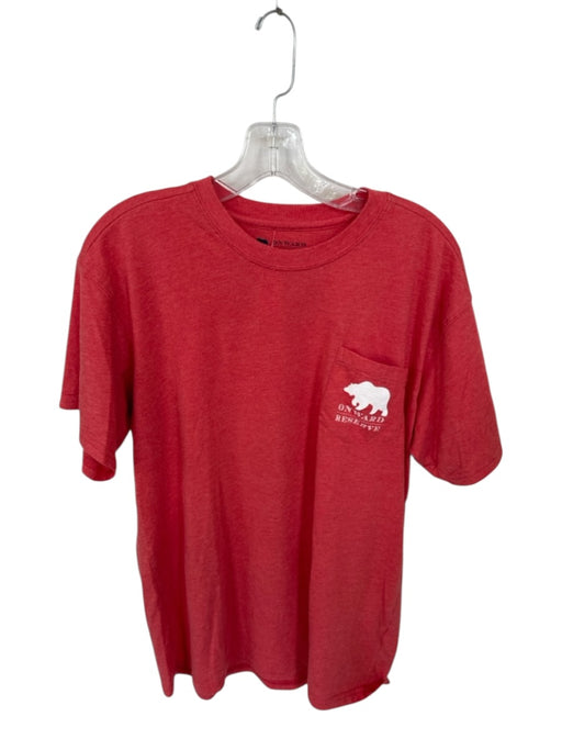 Onward Reserve Size M Red & White Cotton UGA Men's T-Shirt Red & White / M