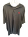 Fairway & Greene Size XL Black & Red Polyester Solid Golf Men's Polo Black & Red / XL