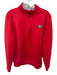 Johnnie-O Red & Gray Poly Blend UGA Half Zip Athletic Men's Pullover Red & Gray / S