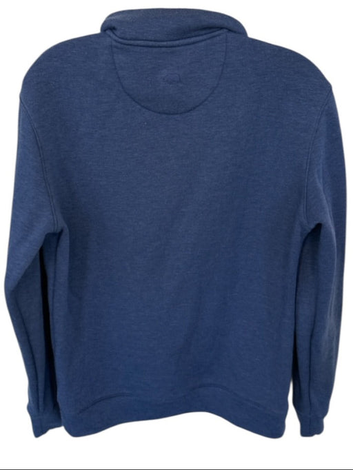 Onward Reserve Navy Polyester Blend Solid Half Zip Athletic Men's Pullover Navy / S