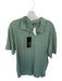 Orvis NWT Size L Sage Green Merino Wool Blend Solid Men's Polo Sage Green / L