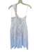 A.L.C. Size 8 White Cotton One Shoulder Keyhole Front Side Zip Maxi Dress White / 8