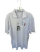 Holderness & Bourne NWT Size XL White & Red Polyester UGA Golf Men's Polo White & Red / XL