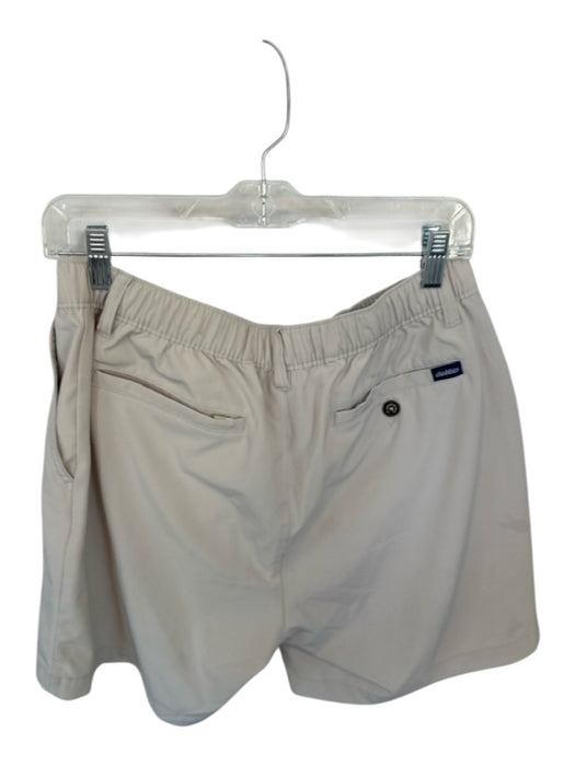Chubbies Size L Khaki Polyester Solid Men's Shorts Khaki / L
