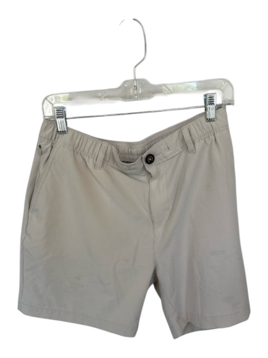Chubbies Size L Khaki Polyester Solid Men's Shorts Khaki / L