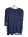 Roller Rabbit Size M Navy Cotton Long Sleeve Embroidered Tassels Dress Navy / M