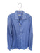Eton Size 17.5 Blue & White Cotton Checkered Button Down Men's Shirt Blue & White / 17.5