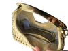 Elleme Tan & Gold Leather Basket Weave Top Handle Long Strap Incl. Bag Tan & Gold / S