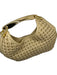 Elleme Tan & Gold Leather Basket Weave Top Handle Long Strap Incl. Bag Tan & Gold / S