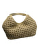 Elleme Tan & Gold Leather Basket Weave Top Handle Long Strap Incl. Bag Tan & Gold / S