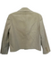 Nili Lotan Size M Tan Corduroy Front Pockets Cropped Gold Hardware Jacket Tan / M