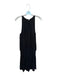 Ramy Brook Size M Black Polyester Sleeveless Smocked Waist Dress Black / M