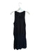 Ramy Brook Size M Black Polyester Sleeveless Smocked Waist Dress Black / M