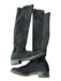 Stuart Weitzman Shoe Size 10.5 Black Suede Stretch Back Over the Knee Boots Black / 10.5