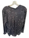 Equipment Size M Black & Red Polyester Long Sleeve Button Down Top Black & Red / M