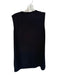 English Factory Size L Black Polyester Sleeveless Lace Up Front Shift Dress Black / L