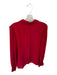 Alice & Olivia Size L Red Silk Long Sleeve Button Down Top Red / L