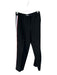 Babaton Size 8 Black & Red Polyester Blend Side Stripe High Waist Wide Leg Pants Black & Red / 8