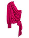 Amanda Uprichard Size S Hot pink One Shoulder Long Sleeve Gathered Top Hot pink / S