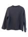 Sara Campbell Size M Black Polyester Blend Round Neck 1/2 Zip Long Sleeve Top Black / M