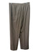 St John Collection Size 8 Taupe Brown Herringbone hook & zip Trouser Pants Taupe Brown / 8