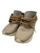 Esse Ut Esse Shoe Size est 38 Taupe & Brown Leather Lace Up Tassels Sneakers Taupe & Brown / est 38