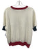 Queen of Sparkles Size M White, Red, Black Acrylic & Cotton Short Sleeve Top White, Red, Black / M