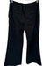 Maeve Size 6 Black Viscose Wide Leg Double button Belt loops Pants Black / 6