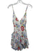 Loveshackfancy Size S Ivory, Red, Multi Cotton & Silk floral print Dress Ivory, Red, Multi / S