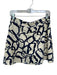 Julie Brown Size M Navy & white Polyester Blend Abstract Print Skort Navy & white / M