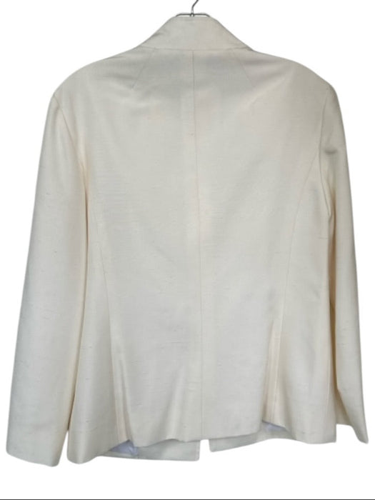 Carlisle Size Est S Cream Embroidered Detail Mirror Attachment Jacket Cream / Est S