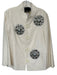 Carlisle Size Est S Cream Embroidered Detail Mirror Attachment Jacket Cream / Est S