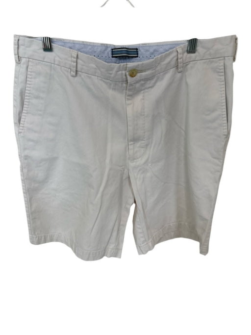 Peter Millar Size 36 Light Khaki Cotton Solid Men's Shorts Light Khaki / 36