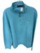 Polo Ralph Lauren Aqua Cotton Heathered Half Zip Long Sleeve Men's Pullover Aqua / L