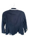 Tory Burch Size Est S Navy & white Cotton Blend Lining Detail Logo Blazer Navy & white / Est S