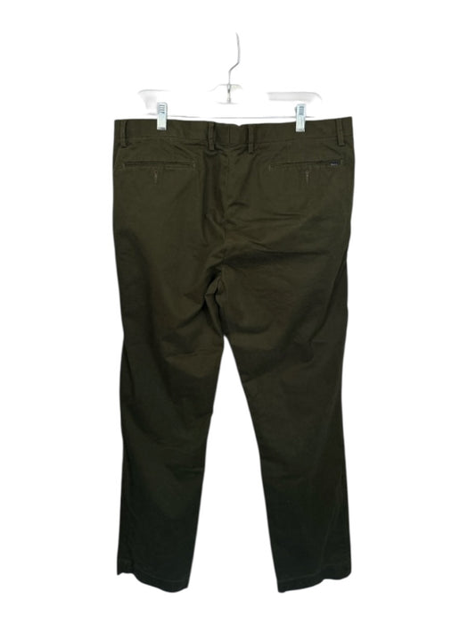 Polo Ralph Lauren Size 36/32 Dark Olive cotton & elastane Pockets Slim Pants Dark Olive / 36/32