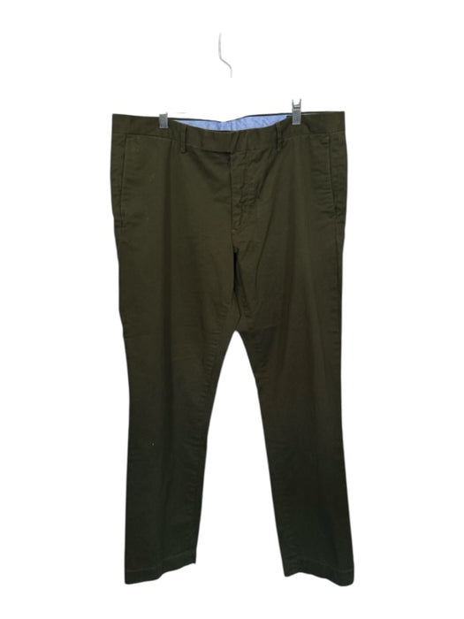 Polo Ralph Lauren Size 36/32 Dark Olive cotton & elastane Pockets Slim Pants Dark Olive / 36/32